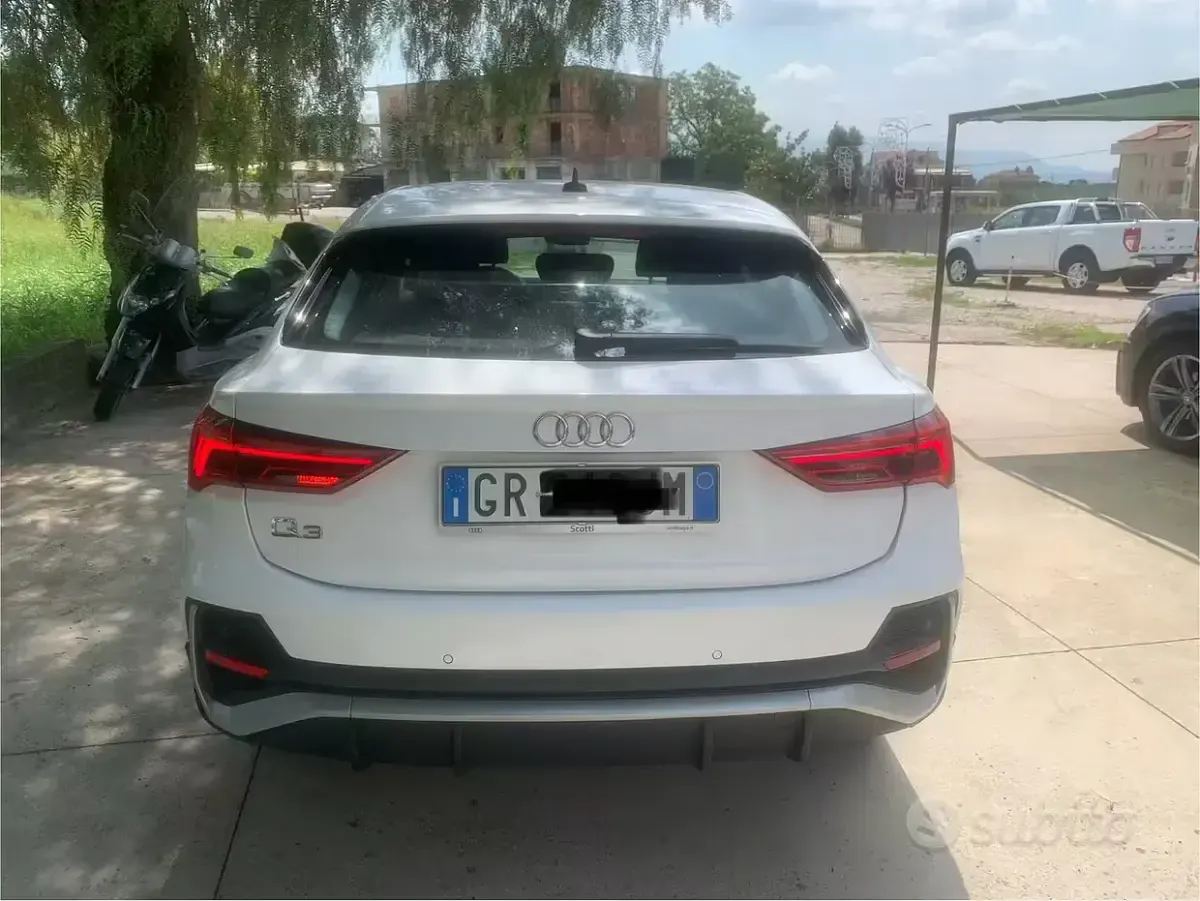 Usata Audi Q3 Sportback S-Line 150 CV (110 kW) 2023 Bianco SUV