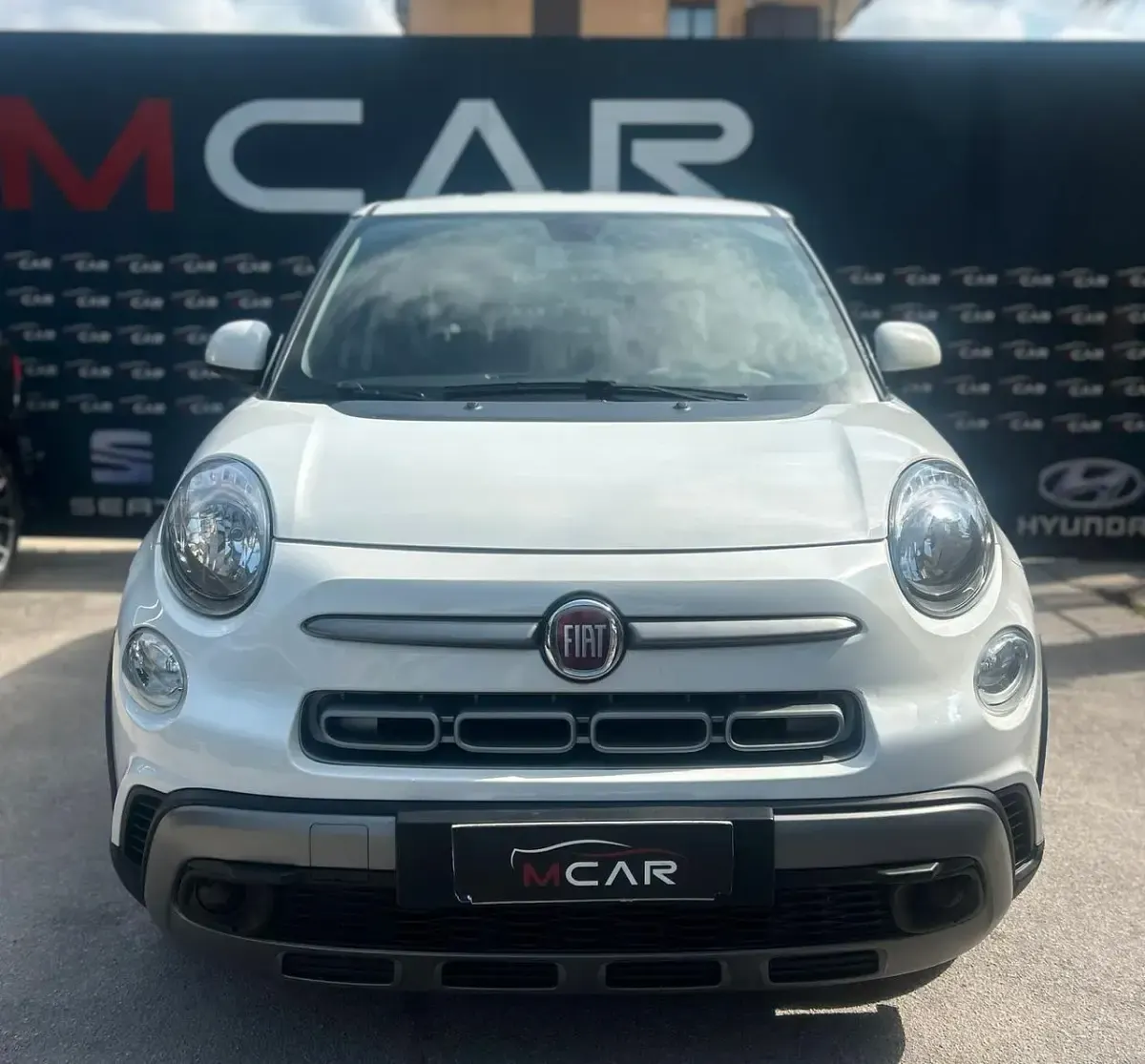 Usata Fiat 500L Cross 95 CV (69 kW) 2021 Bianco Monovolume
