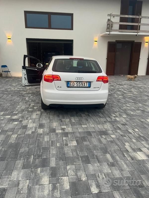 Usata Audi A3 2010 Bianco Utilitaria