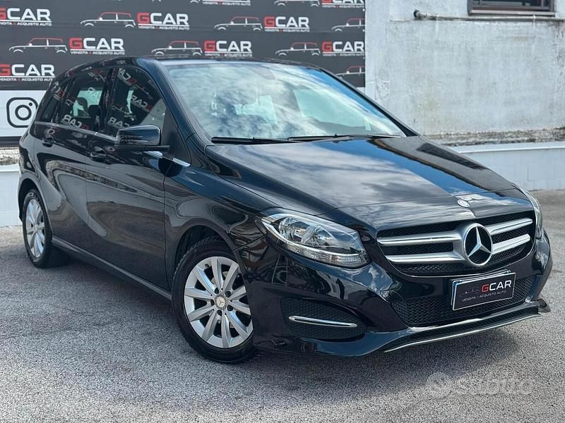 Usata Mercedes B160 Premium 90 CV (66 kW) 2016 Nero Monovolume