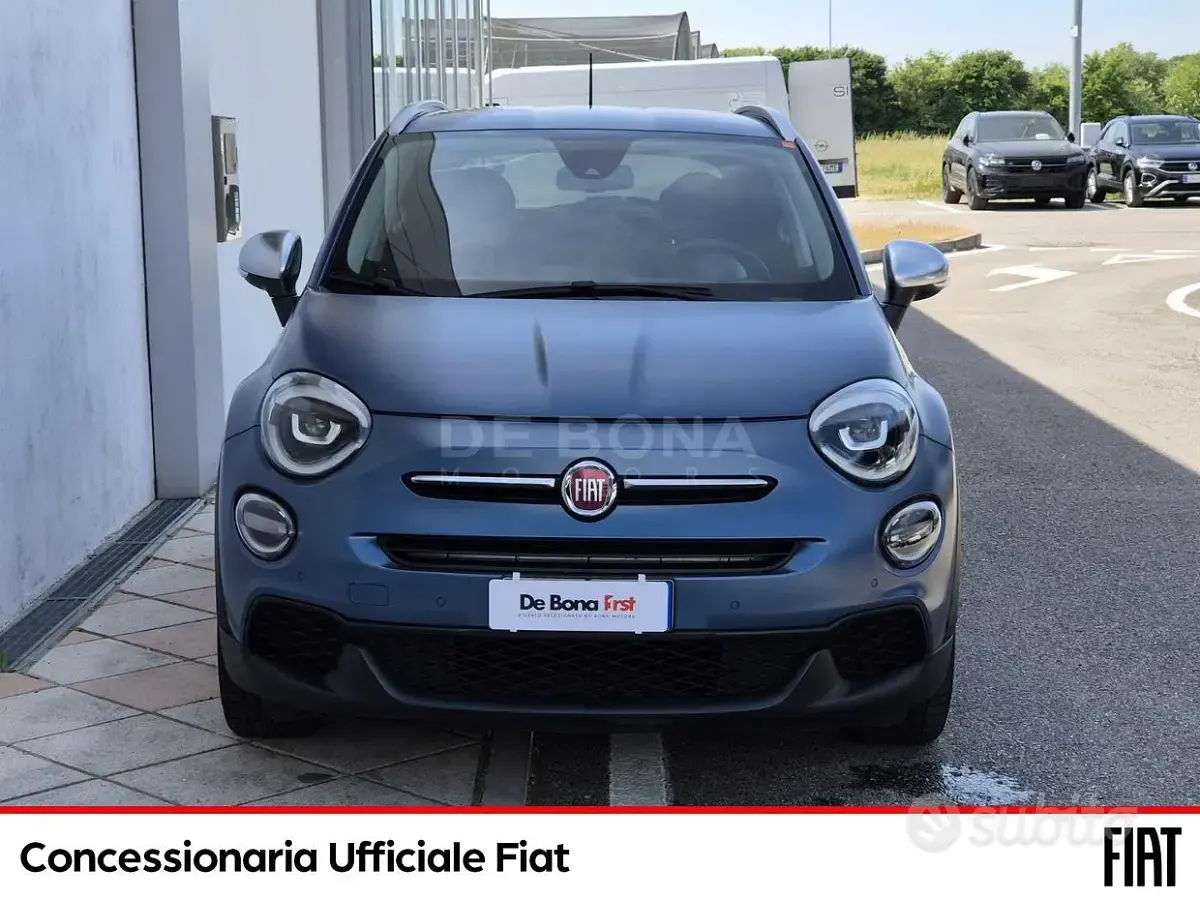 Usata Fiat 500X Cross 120 CV (88 kW) 2019 Azzurro SUV