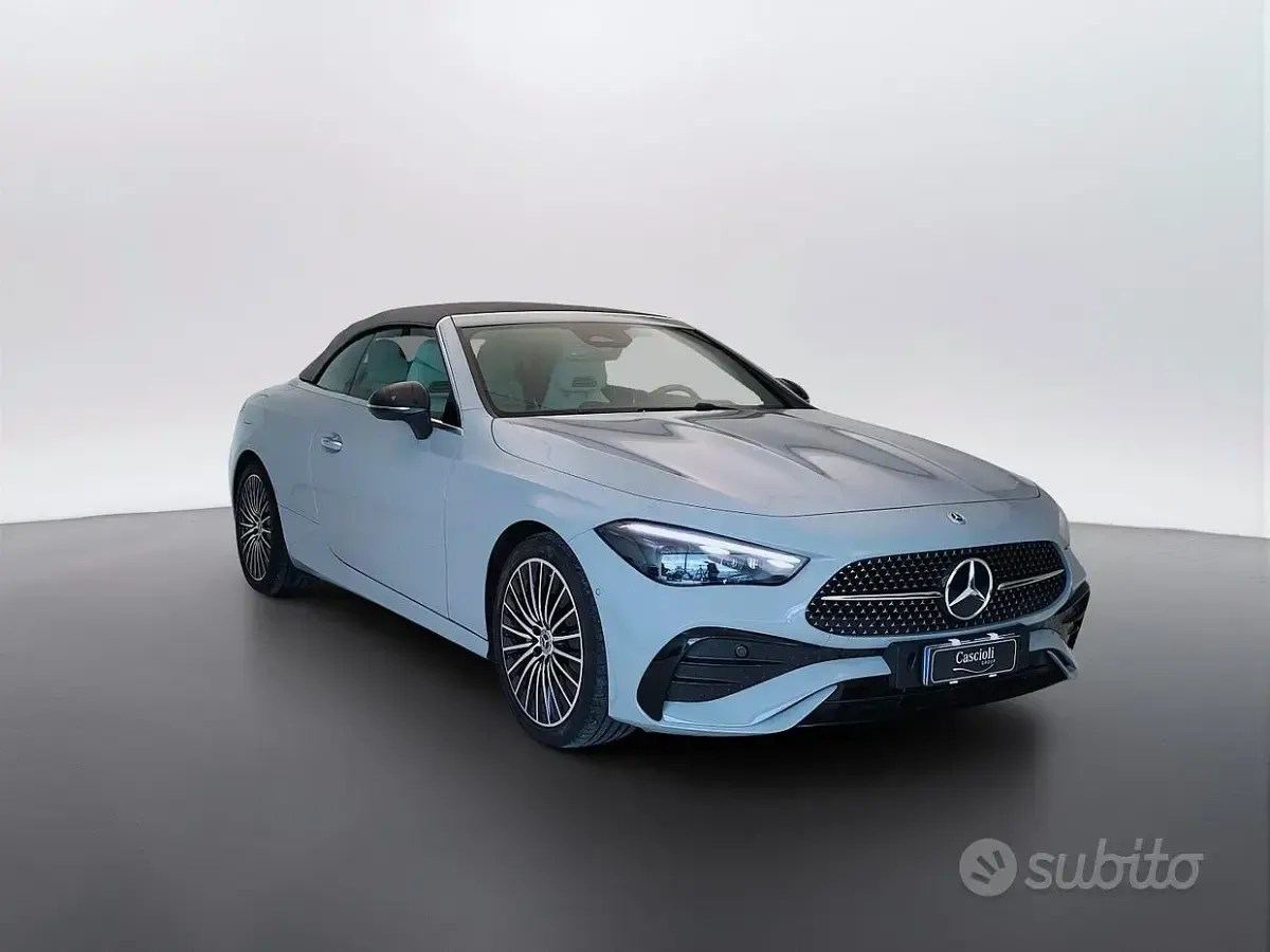 Usata Mercedes CLE220 Advanced 197 CV (144 kW) 2025 Alpinagrau unilack Cabrio