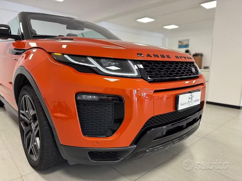 Begagnad Land Rover Range Rover evoque HSE 180 HK (132 kW) 2016 Orange Cab