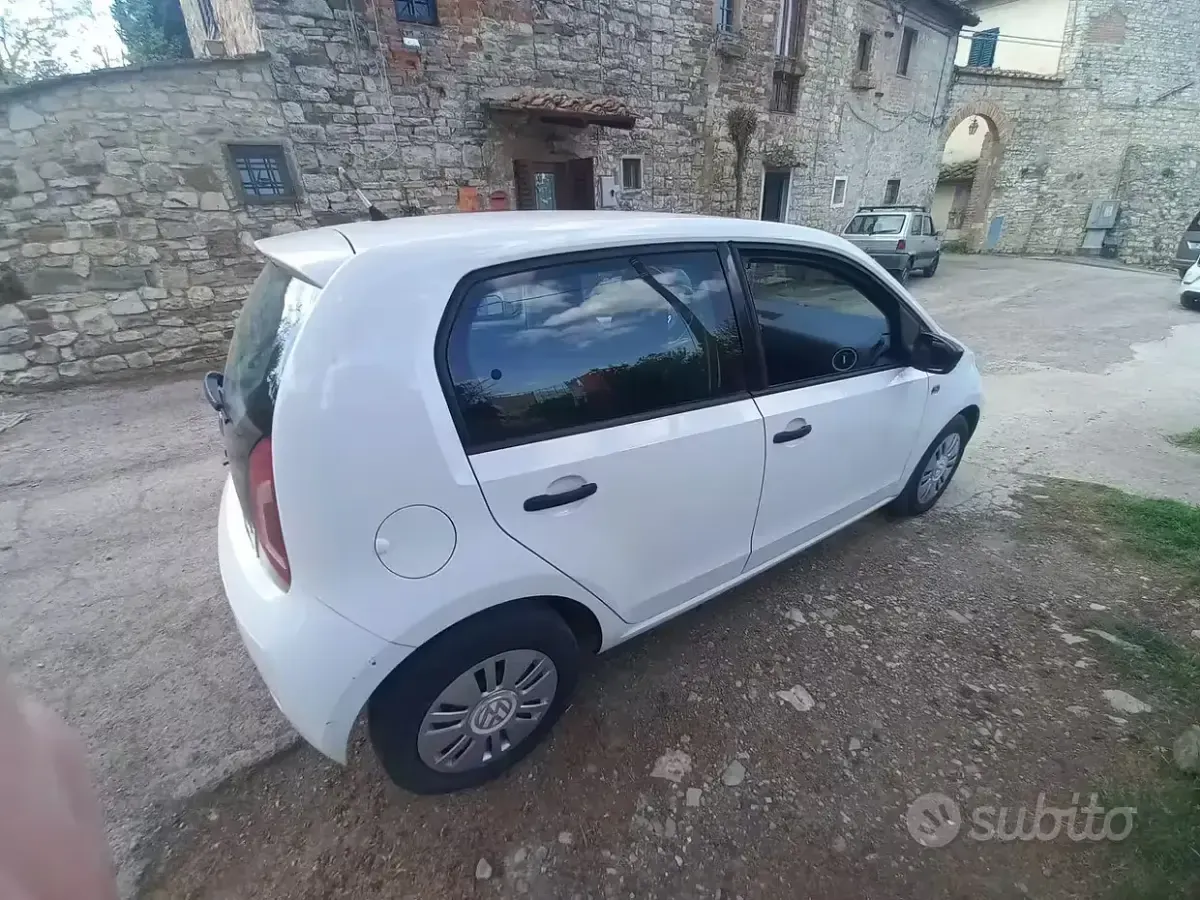 Usata VW up! 60 CV (44 kW) 2014 Bianco Utilitaria