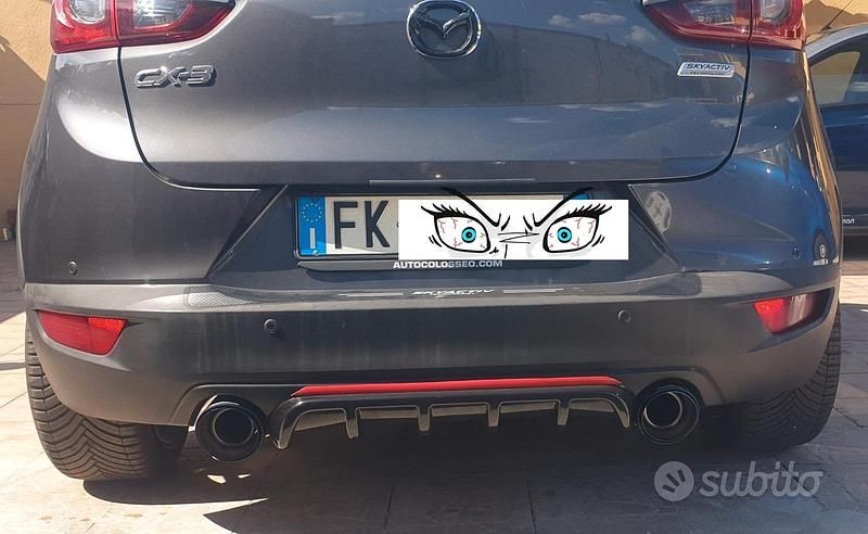 Usata Mazda CX-3 105 CV (77 kW) 2018 Grigio SUV