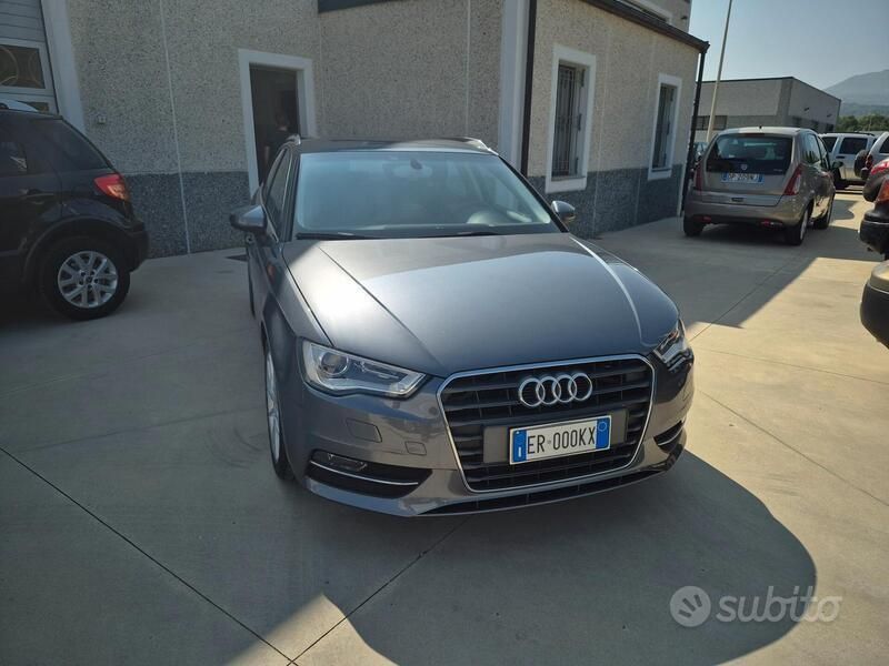 Usata Audi A3 Ambition 150 CV (110 kW) 2013 Grigio Berlina