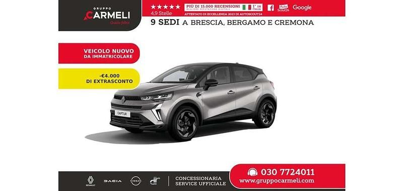 Nuova Renault Captur Techno 160 CV (117 kW) 2026 Bestyle milano (grigio cassio SUV