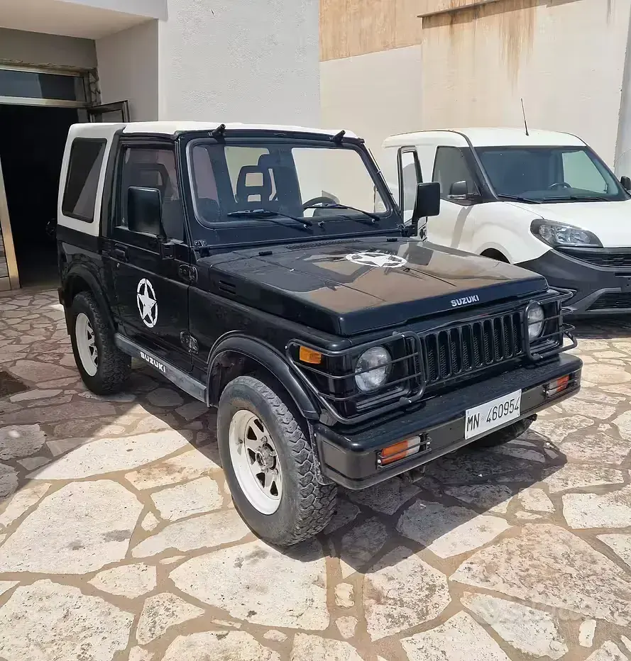 Usata Suzuki Samurai 45 CV (33 kW) 1988 Nero SUV