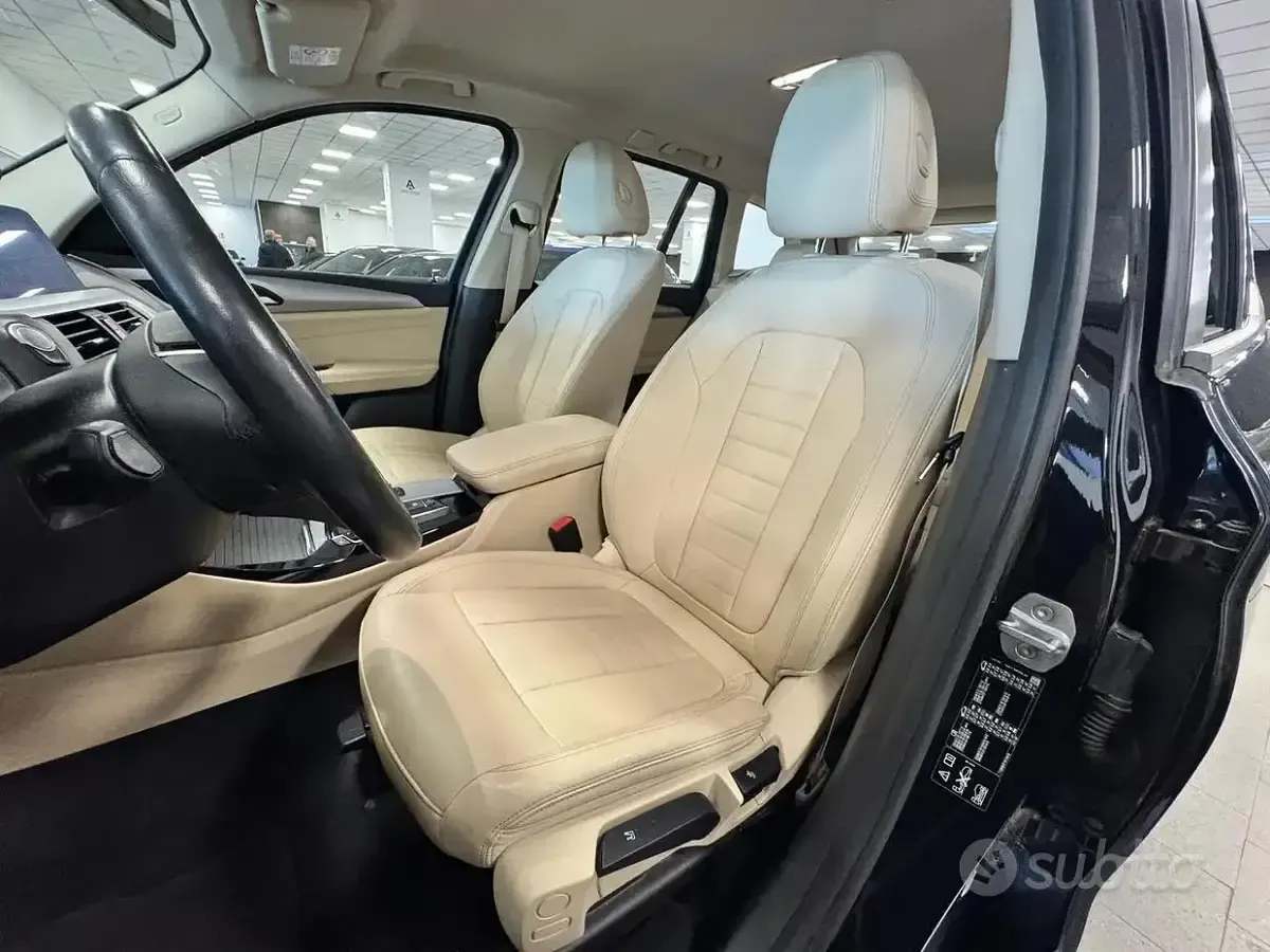 Usata BMW X3 Advantage 190 CV (139 kW) 2019 Nero SUV