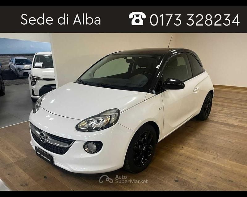 Usata Opel Adam Jam 69 CV (50 kW) 2016 Bianco Utilitaria
