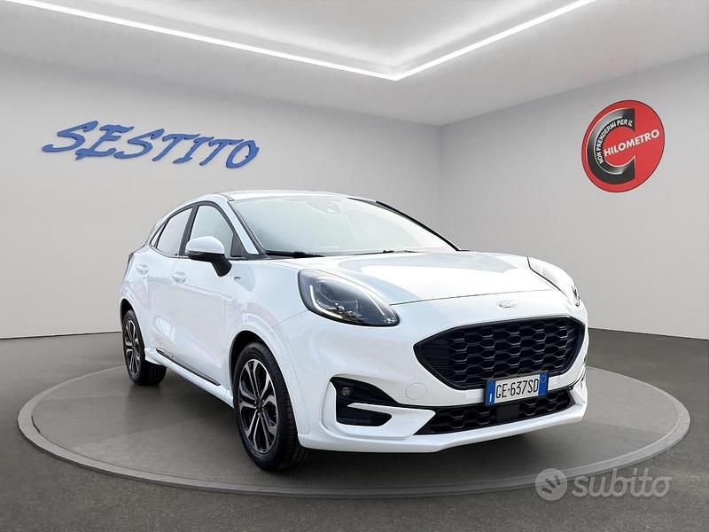 Usata Ford Puma ST-Line 125 CV (91 kW) 2021 Bianco SUV
