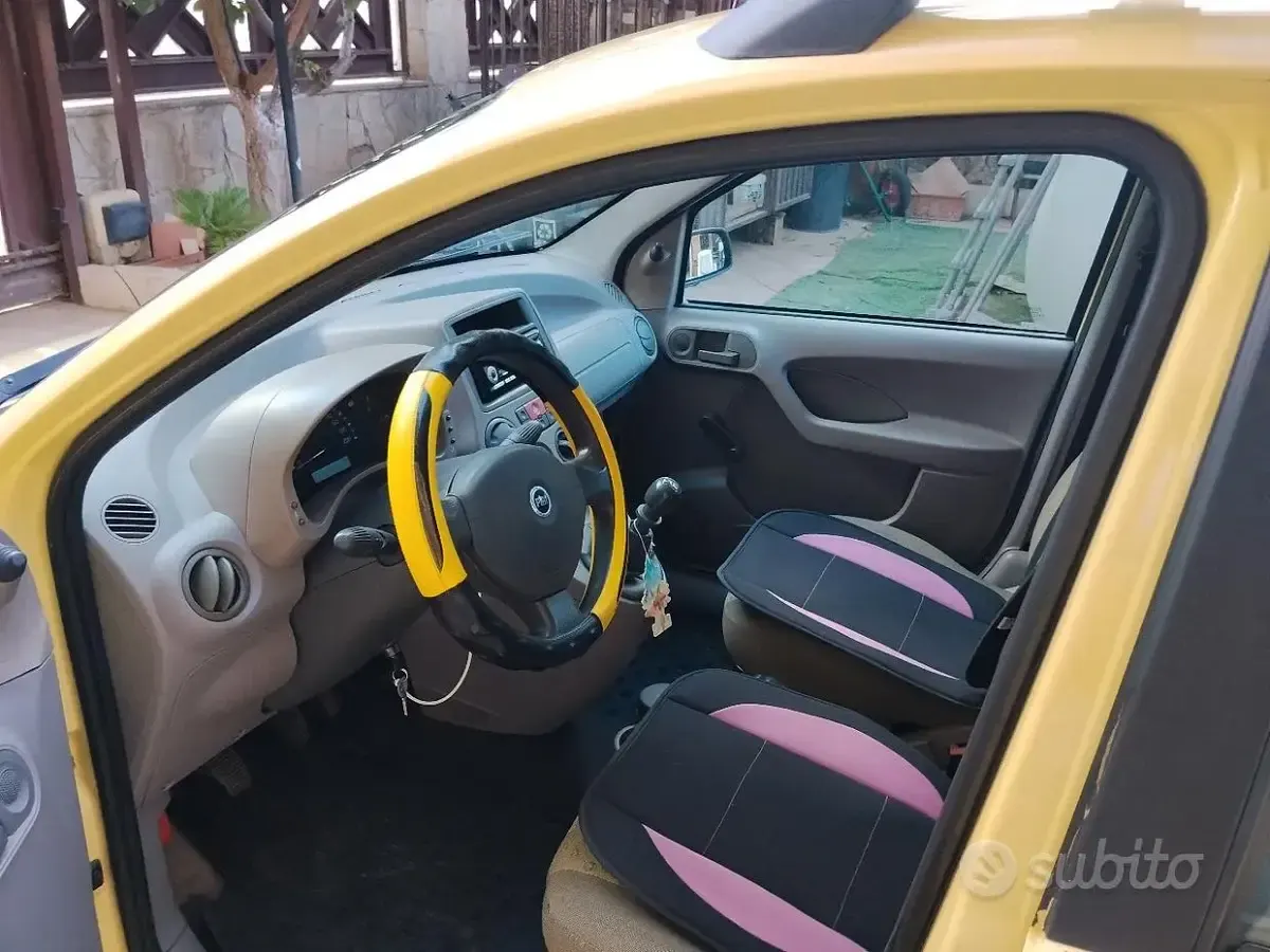 Usata Fiat Panda Active 54 CV (39 kW) 2006 Giallo Utilitaria