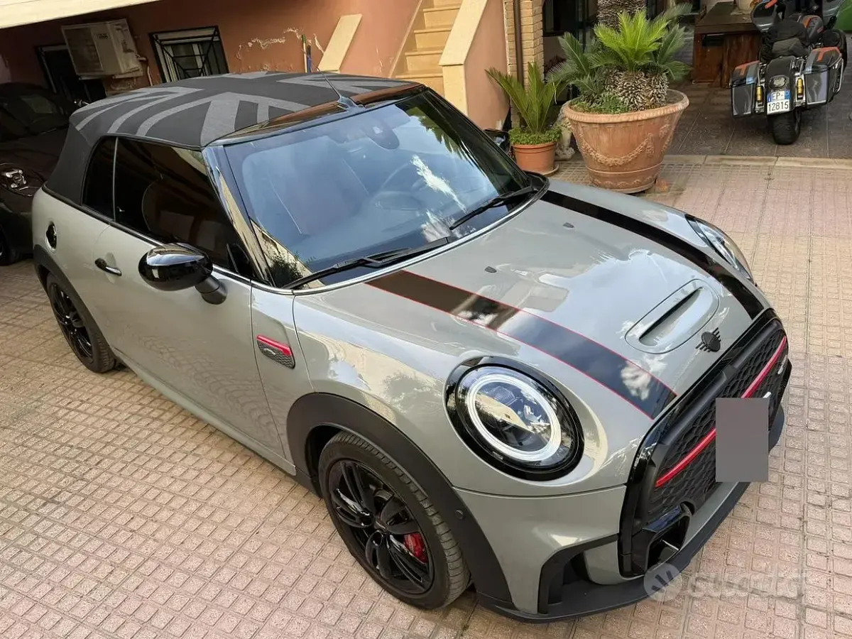 Usata Mini John Cooper Works Cabriolet 2021 Grigio Cabrio