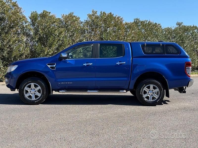 Usata Ford Ranger Limited 150 CV (110 kW) 2014 Blu Pick-up