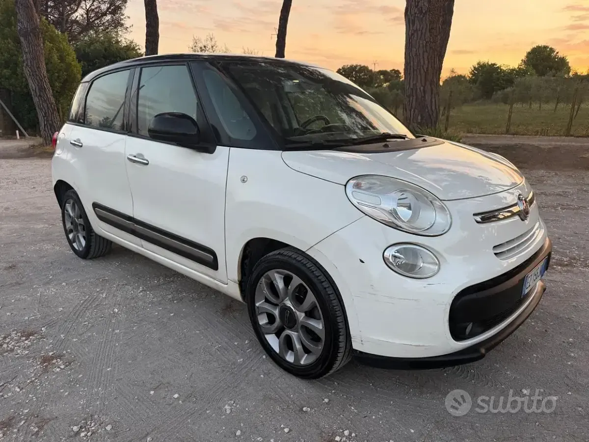Usata Fiat 500L Pop Star 84 CV (61 kW) 2015 Bianco Monovolume