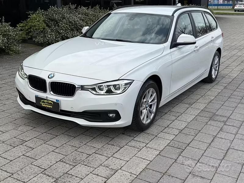 Usata BMW 316 Luxury Line 116 CV (85 kW) 2018 Bianco Station wagon