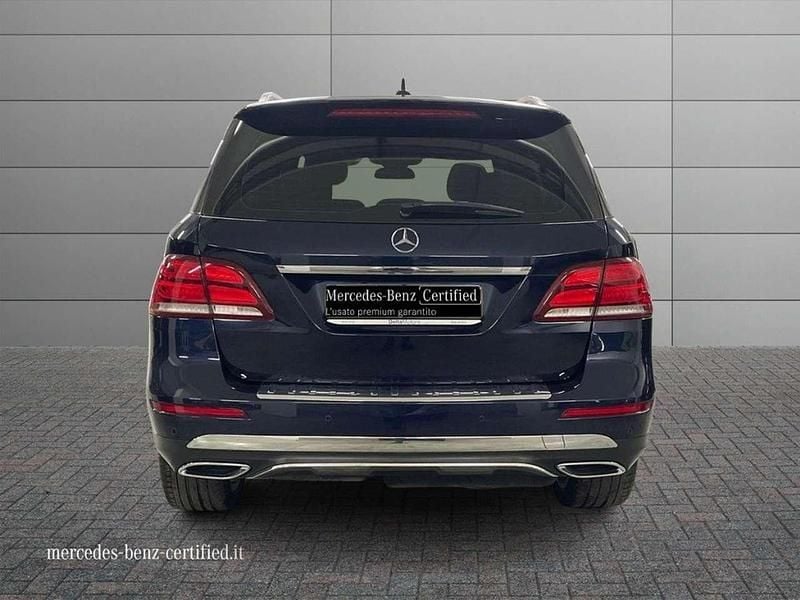 Usata Mercedes GLE350 Exclusive 258 CV (189 kW) 2018 Blu scuro metallizzato SUV