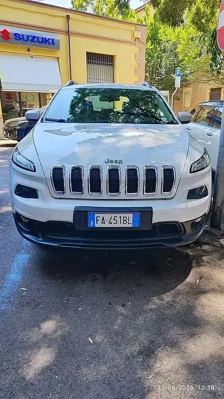 Usata Jeep Cherokee Limited 140 CV (102 kW) 2015 Bianco SUV