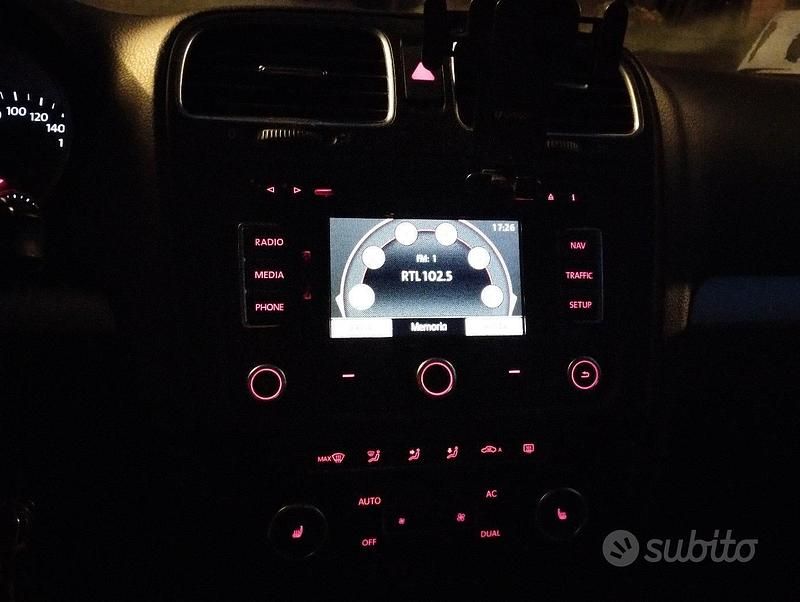 Usata VW Golf VII 105 CV (77 kW) 2012 Nero Berlina