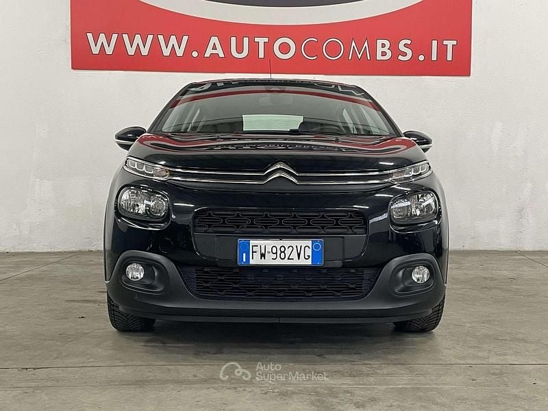 Usata Citroën C3 PureTech 83 CV (61 kW) 2019 Nero Berlina