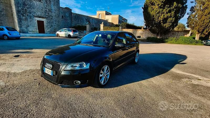 Usata Audi A3 2011 Nero Utilitaria