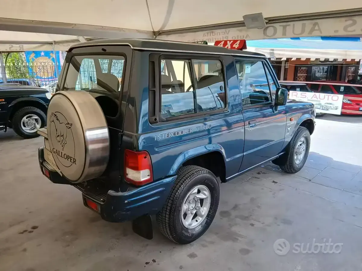 Usata Hyundai Galloper Comfort 100 CV (73 kW) 1998 Blu SUV
