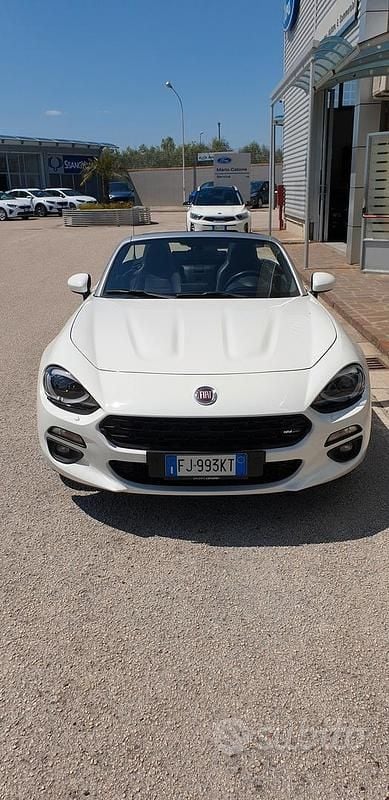 Usata Fiat 124 2017 Bianco Cabrio