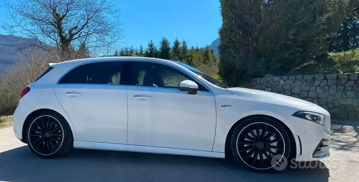 Usata Mercedes A35 AMG AMG 306 CV (225 kW) 2019 Bianco Berlina