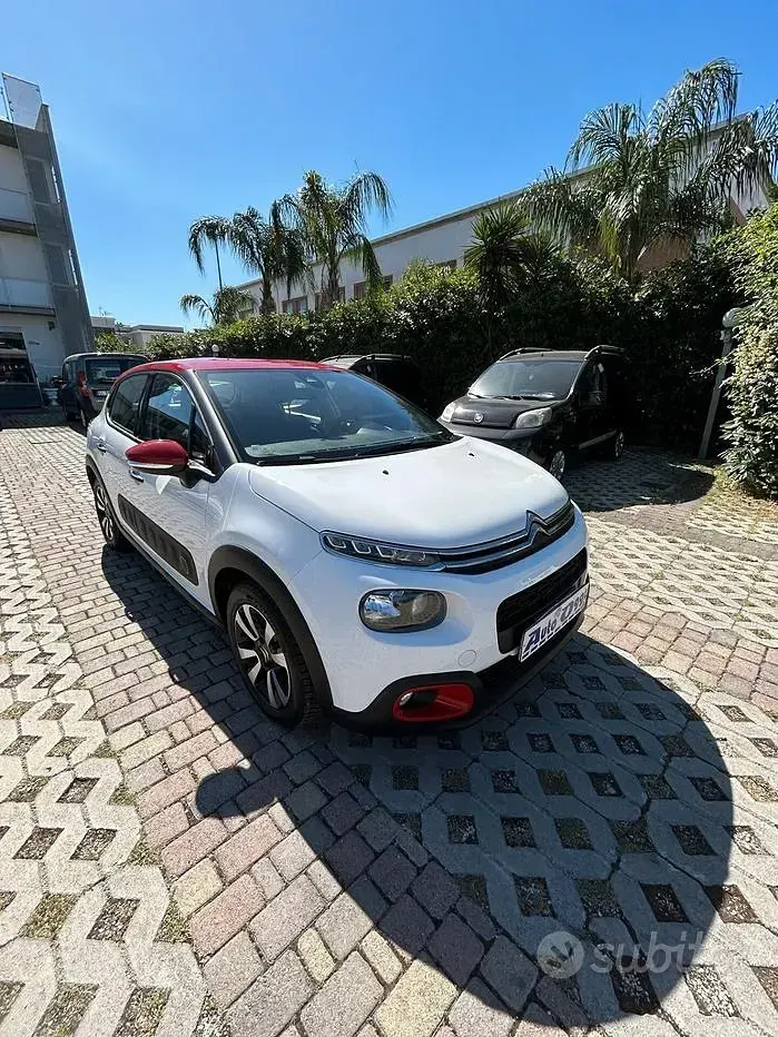 Usata Citroën C3 PureTech 83 CV (61 kW) 2019 Bianco Utilitaria