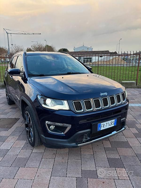 Usata Jeep Compass Limited 120 CV (88 kW) 2018 Blu SUV