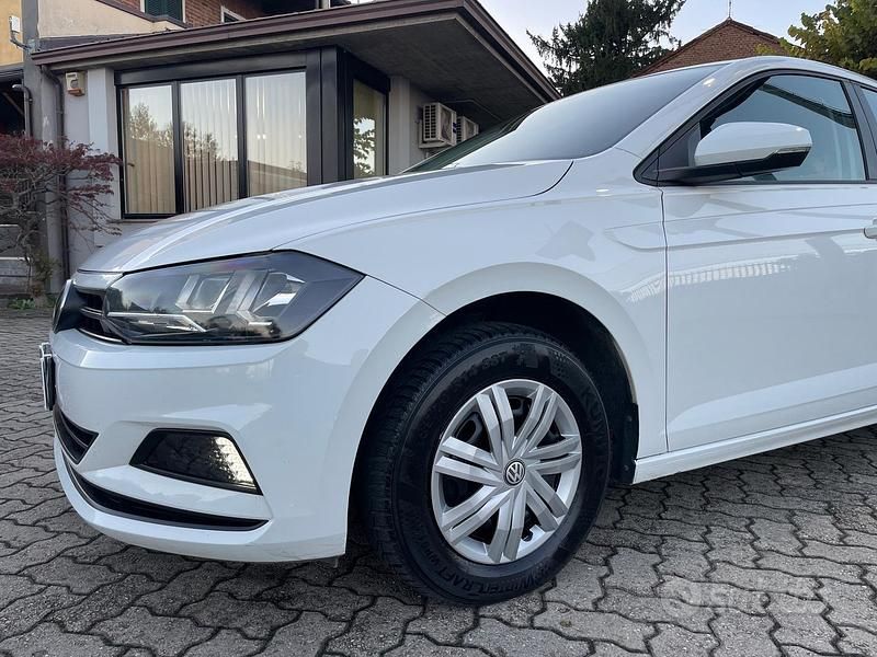 Usata VW Polo Comfortline 80 CV (58 kW) 2019 Bianco Berlina
