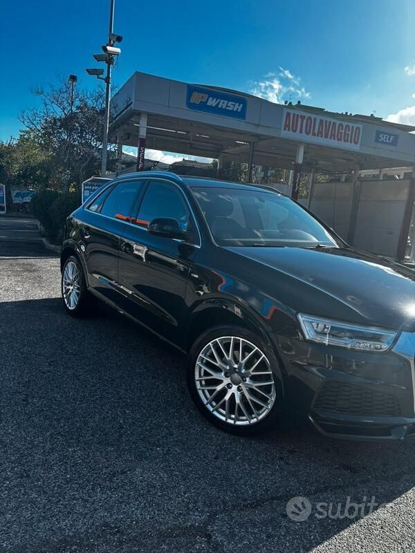 Usata Audi Q3 S-Line 150 CV (110 kW) 2018 Nero SUV