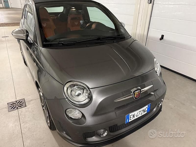Usata Fiat 500 Abarth 160 CV (117 kW) 2013 Grigio Cabrio