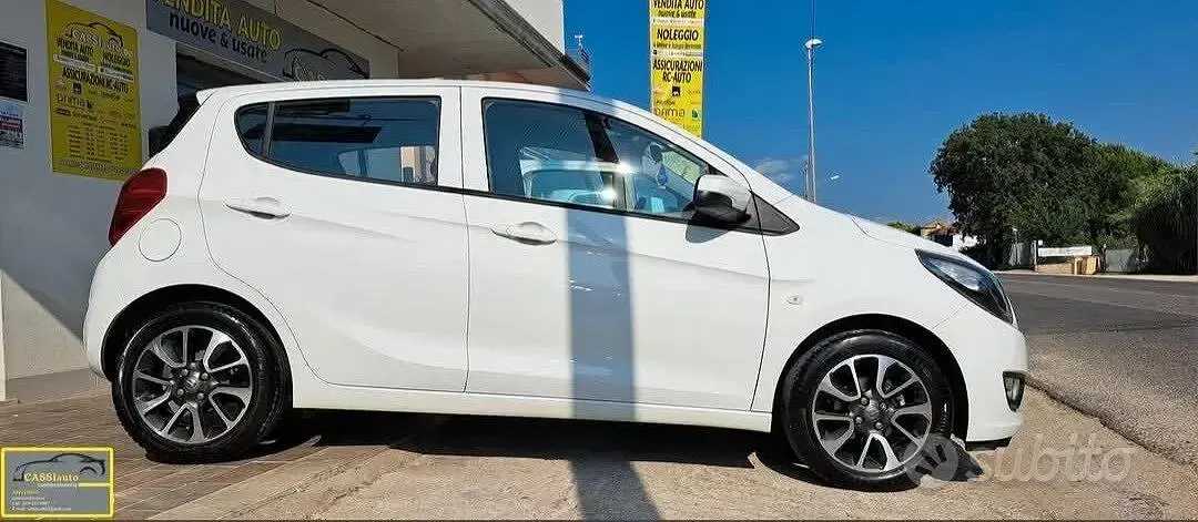 Usata Opel Karl 75 CV (55 kW) 2018 Bianco Utilitaria