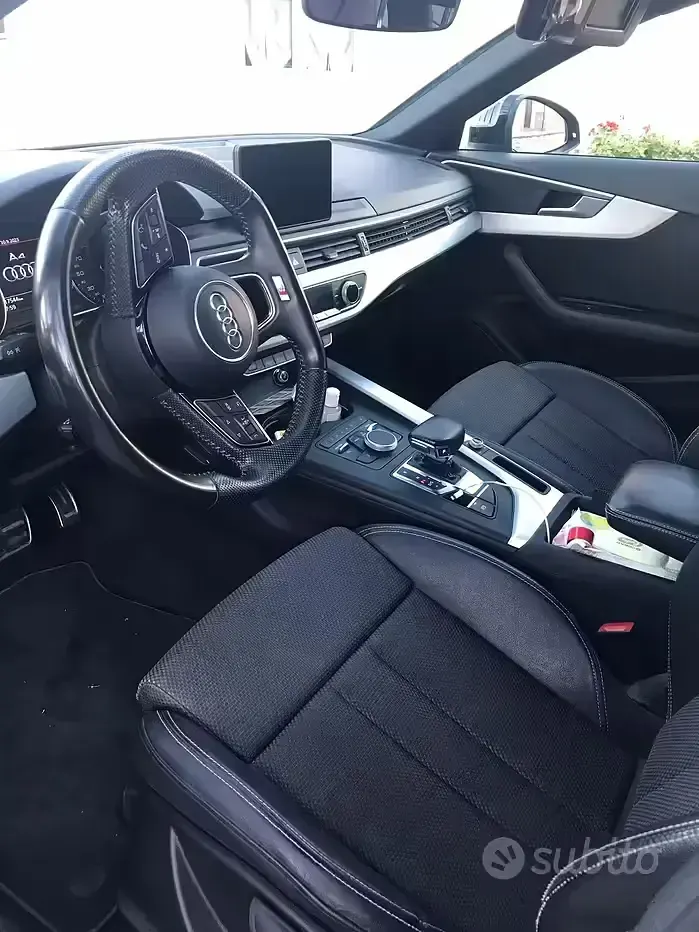 Usata Audi A4 S-Line 150 CV (110 kW) 2018 Nero Station wagon