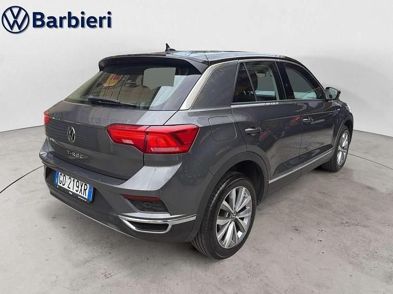 Usata VW T-Roc Style 150 CV (110 kW) 2021 Grigio SUV