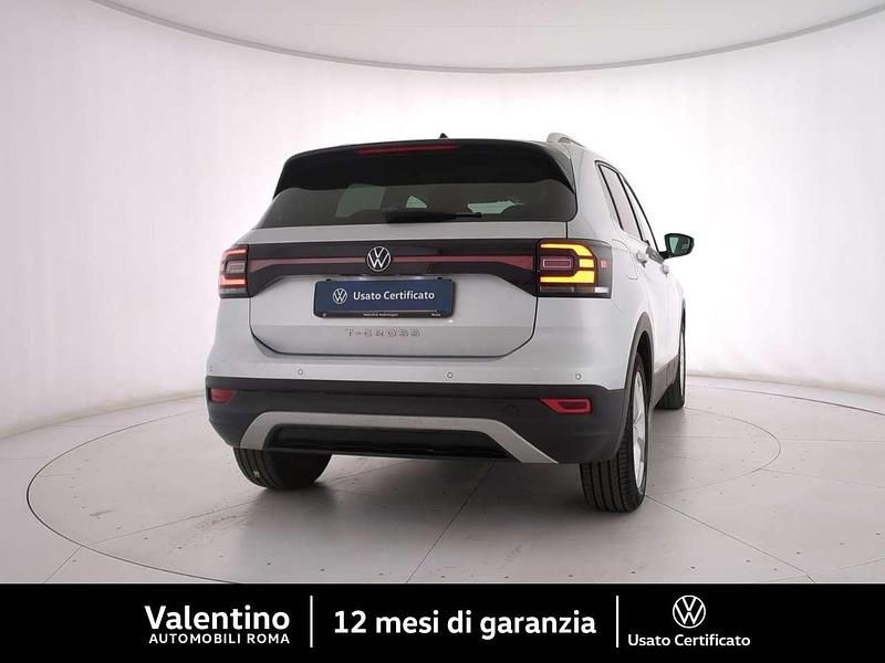 Usata VW T-Cross Advance 110 CV (80 kW) 2022 Grigio SUV