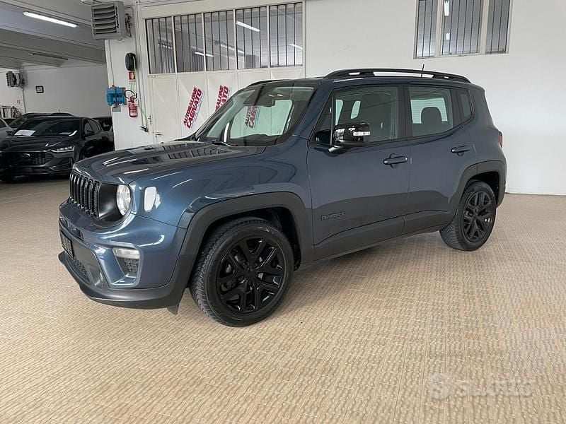 Usata Jeep Renegade Night Eagle 120 CV (88 kW) 2022 Blu metalizzato SUV