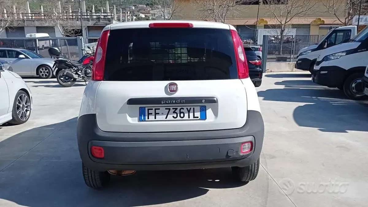 Usata Fiat Panda 80 CV (58 kW) 2016 Bianco Utilitaria