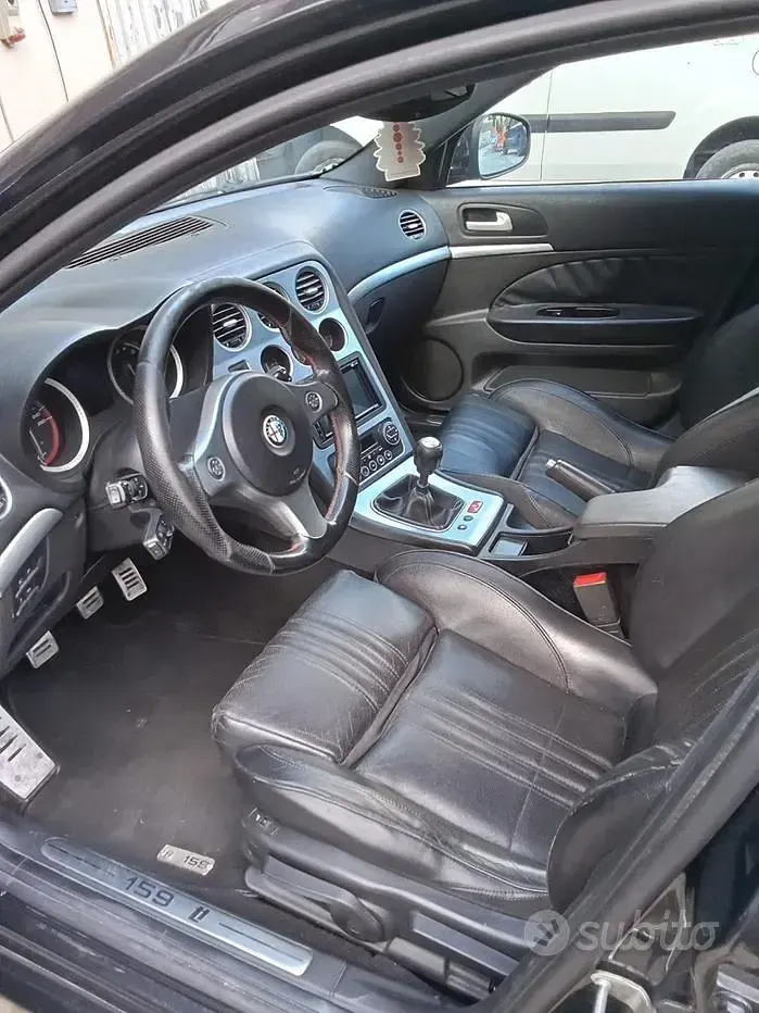 Usata Alfa Romeo 159 Ti 150 CV (110 kW) 2009 Nero Berlina
