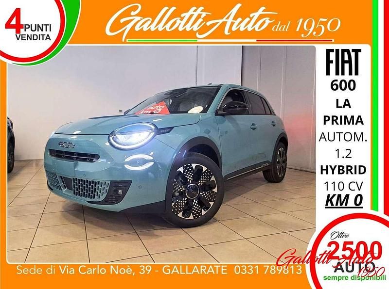 Blu/azzurro Nuova 2025 Fiat 600 La Prima SUV | 25.990 € - Immagine 1/4