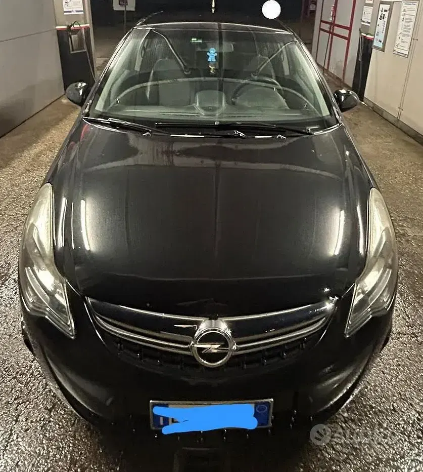 Usata Opel Corsa 86 CV (63 kW) 2014 Nero Utilitaria