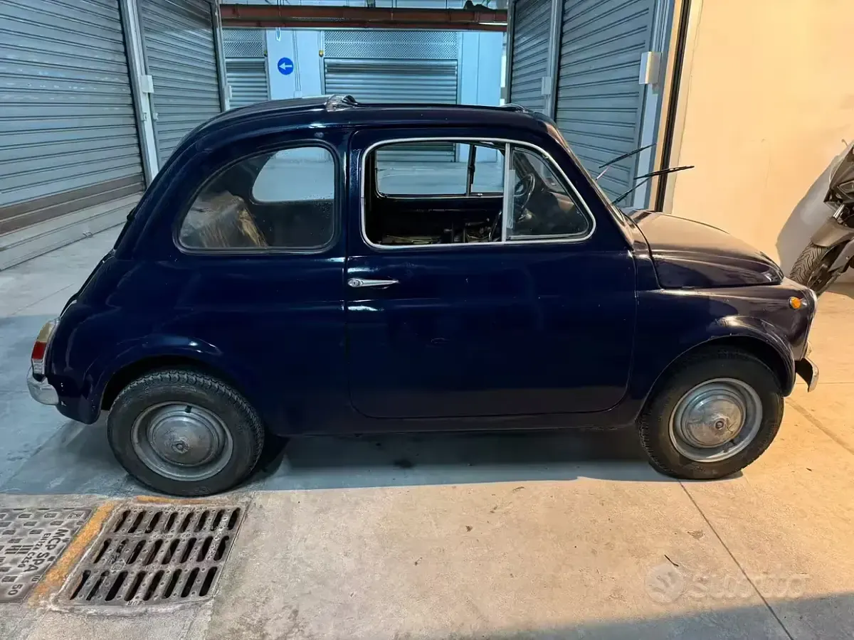 Usata Fiat 500 1970 Bluazzurro Utilitaria