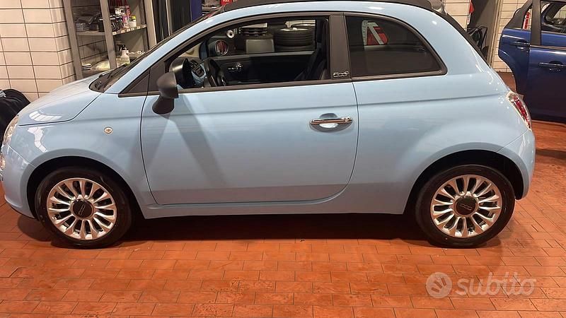 Usata Fiat Cinquecento 69 CV (50 kW) 2013 Blu Utilitaria