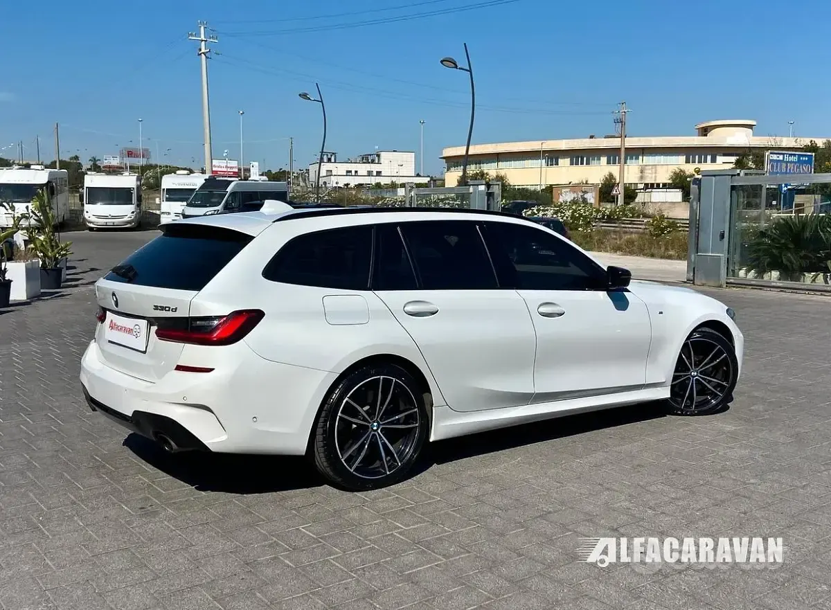 Usata BMW 330 M Sport 265 CV (194 kW) 2019 Bianco Station wagon