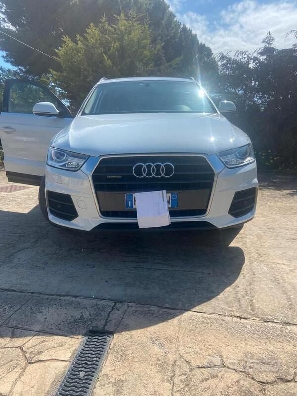 Usata Audi Q3 150 CV (110 kW) 2018 Bianco SUV