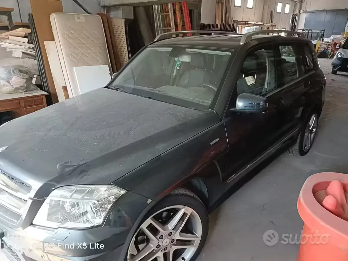 Usata Mercedes GLK220 170 CV (125 kW) 2012 Grigio SUV