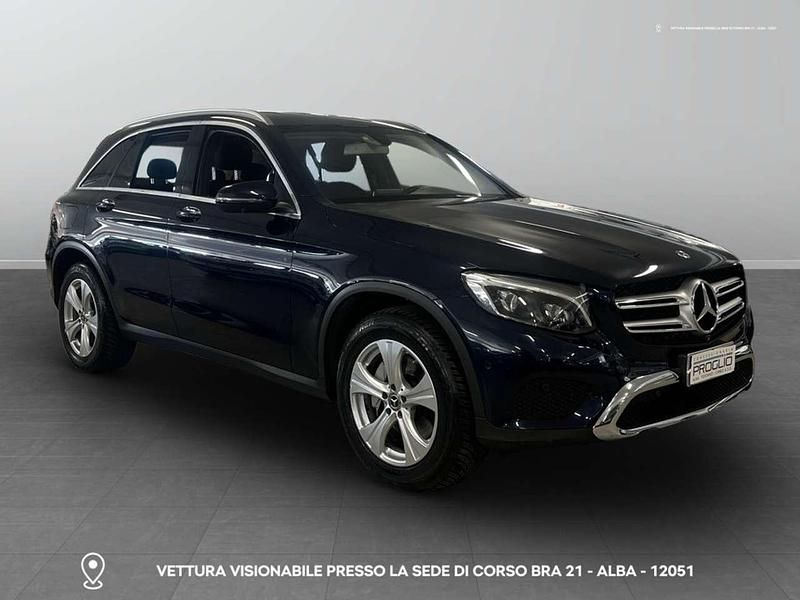 Usata Mercedes GLC220 Business 170 CV (125 kW) 2017 7d blu indigo perla SUV