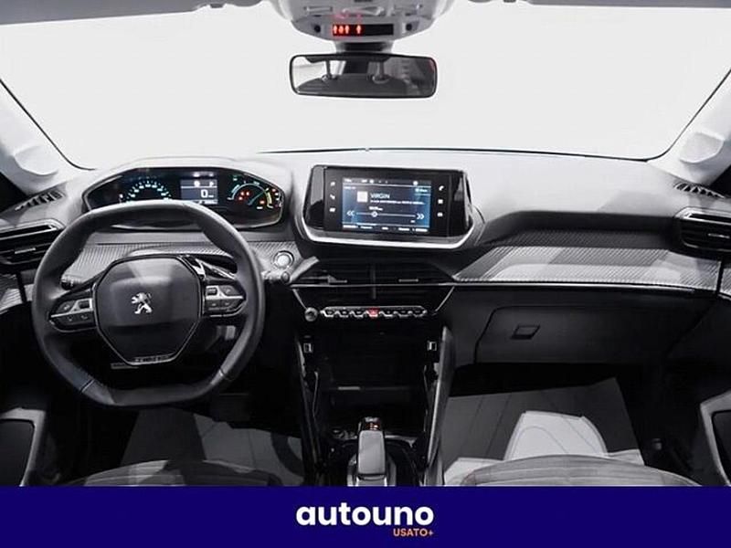 Usata Peugeot e-208 Allure 100 kW (136 CV) 2021 Bianco Utilitaria