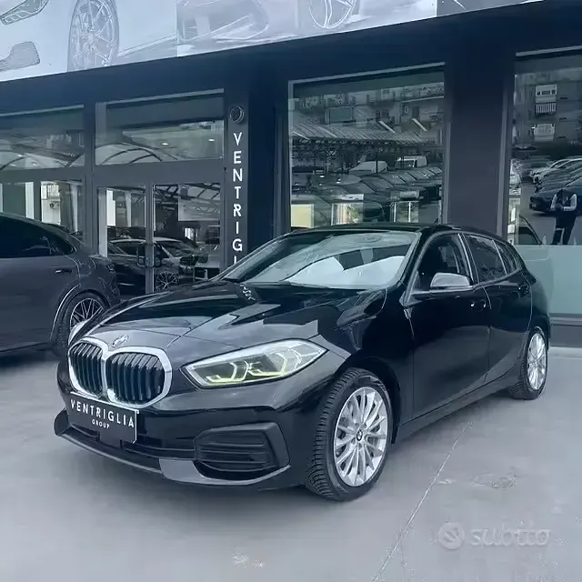 Usata BMW 116 Advantage 116 CV (85 kW) 2020 Nero Utilitaria